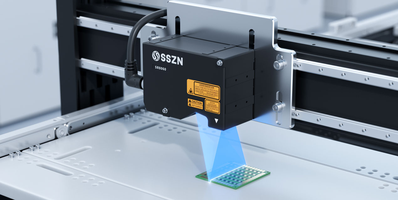 深视智能3D轮廓测量仪高精度检测芯片焊接针脚