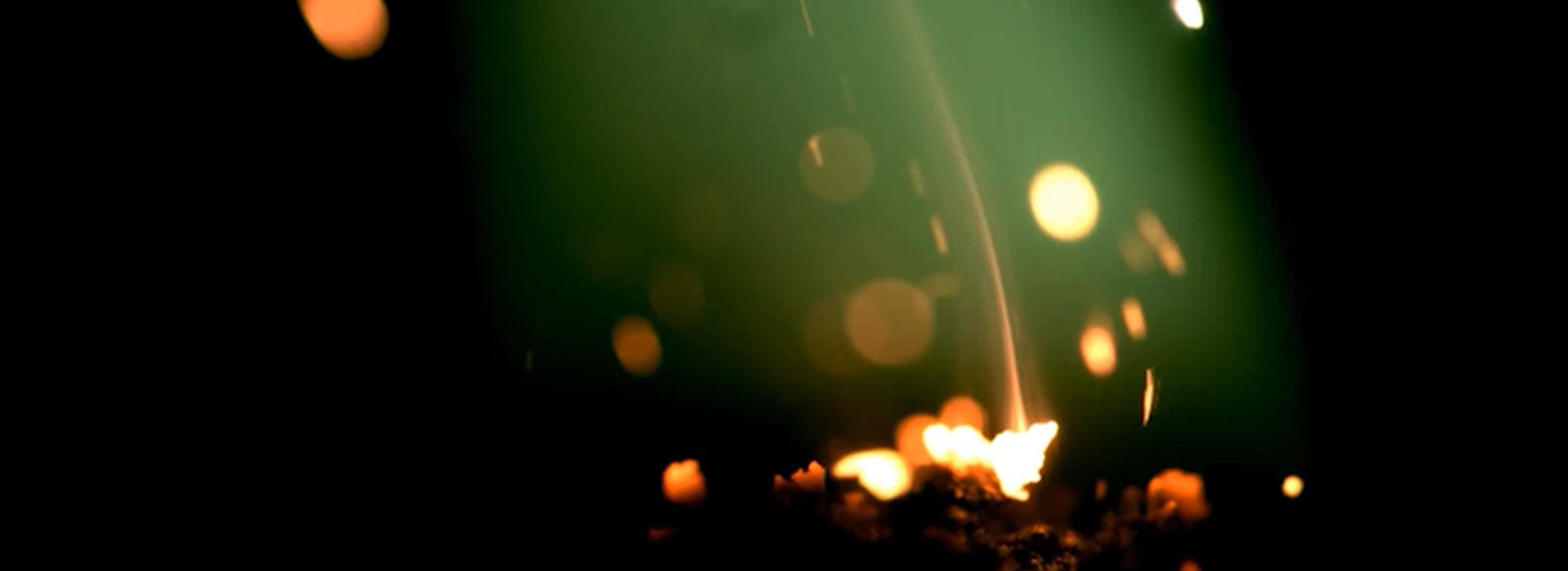 金属粉末燃烧观测