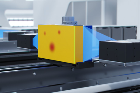 检测包膜后的电芯外观质量