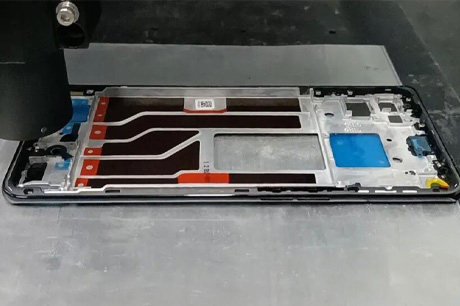 手机中框螺孔深度检测