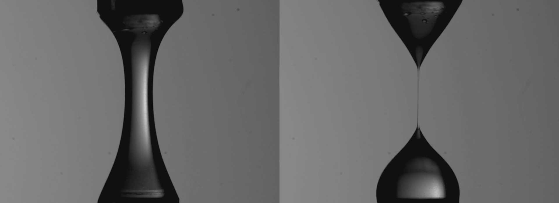 液体溶液延展性观测