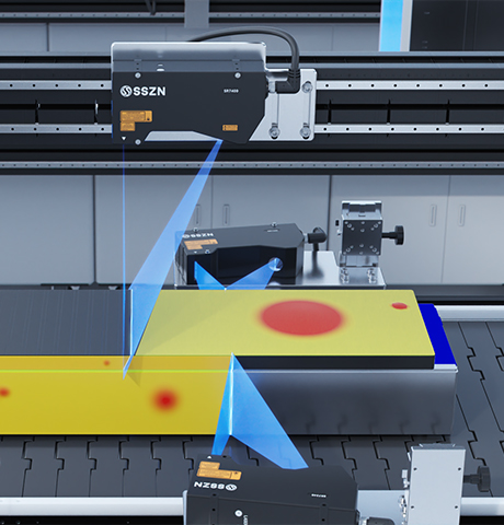 锂电池包膜后外观质量检测