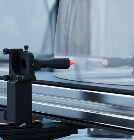 石英坩埚内壁厚度测量