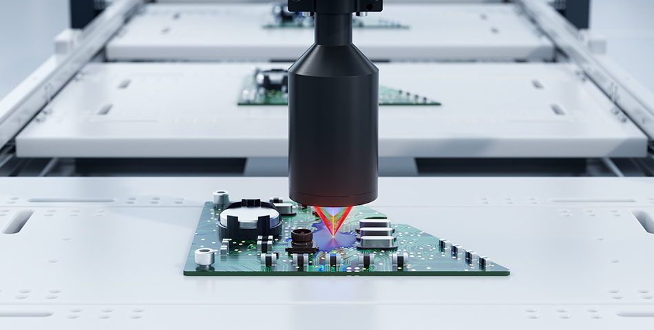 汽车PCB板三防漆涂覆层厚度检测