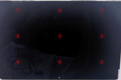 点光谱屏幕面板平面度检测