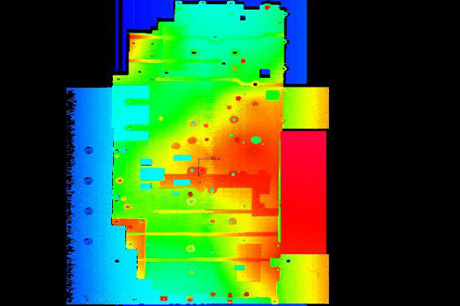 线激光汽车零部件高度差检测