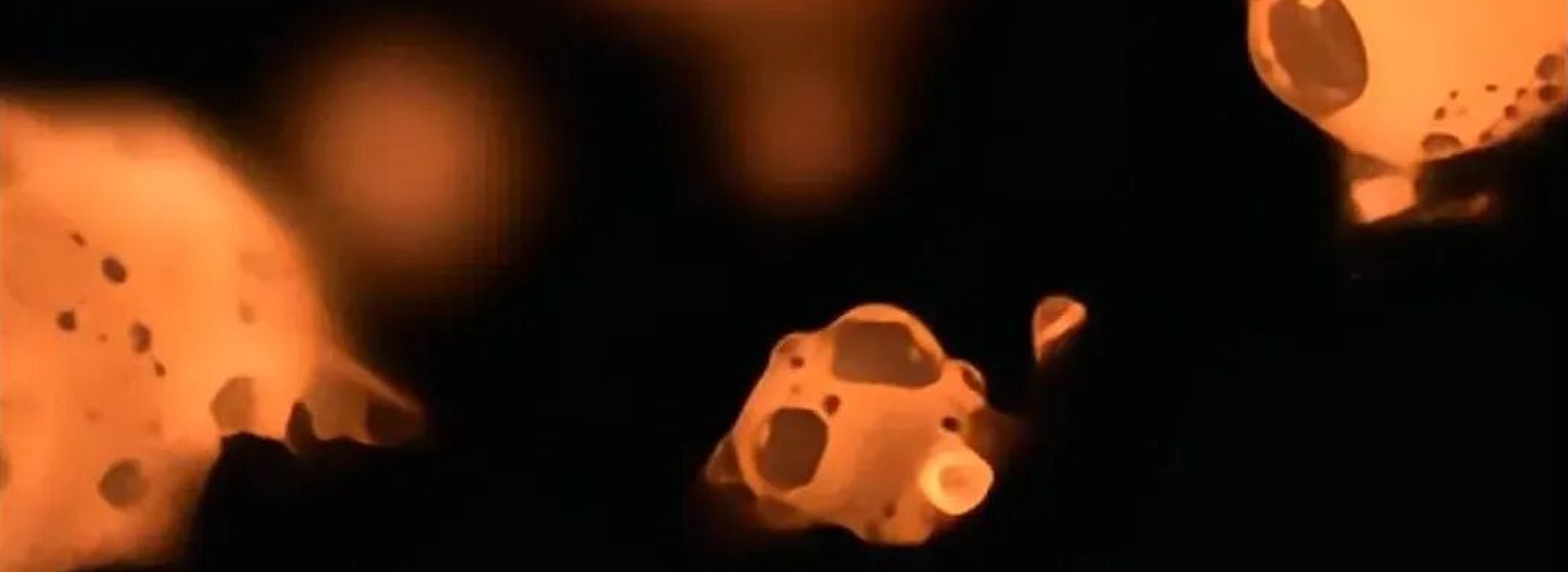 观测特殊材料燃烧