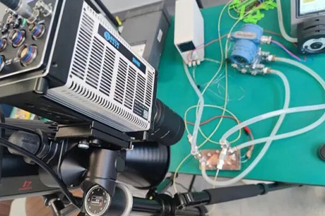 微通道散热过程观测