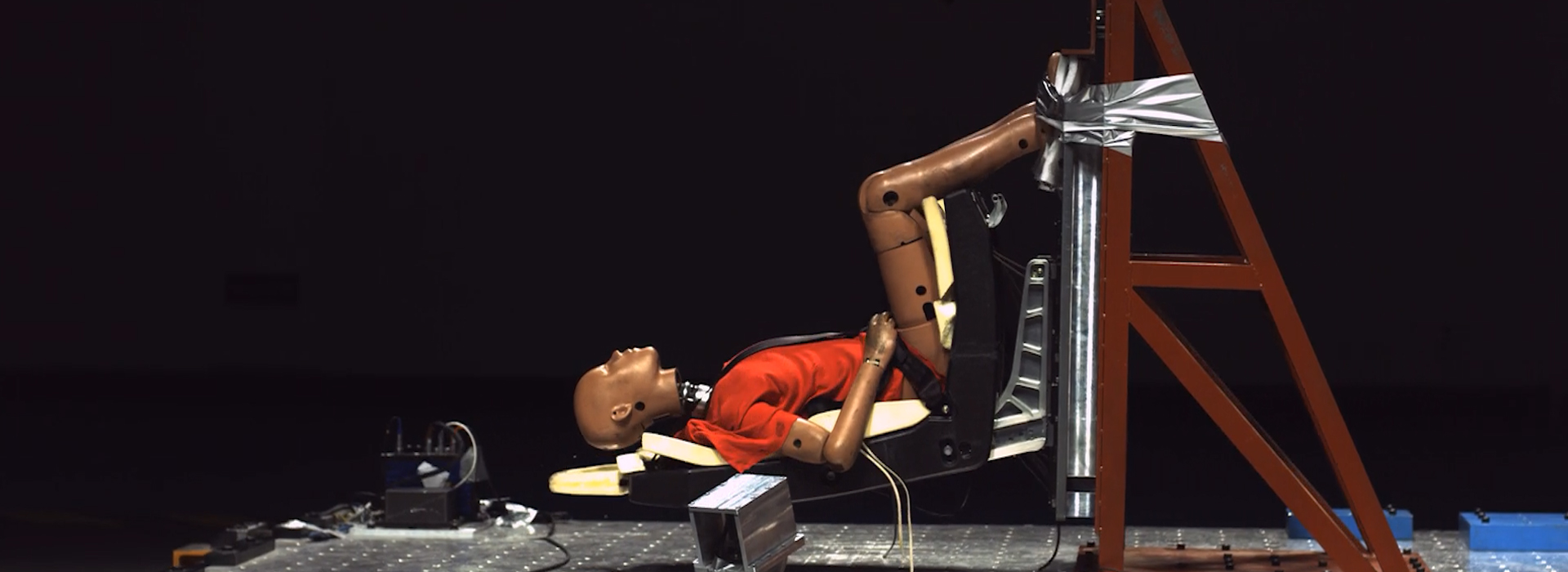 汽车座椅碰撞安全性测试观测