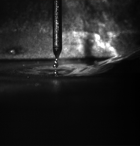 MIG焊熔滴过渡观测