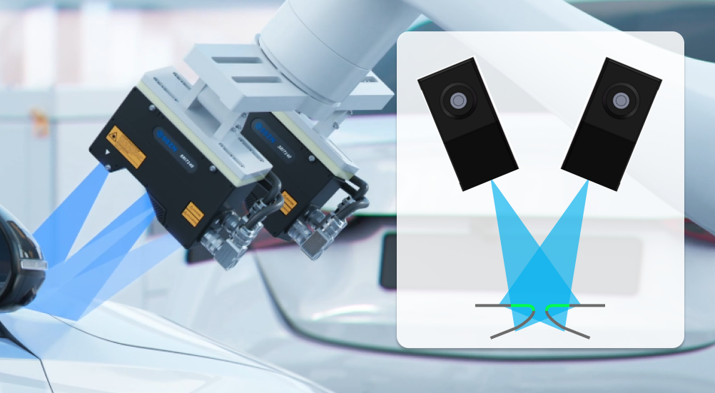 检测汽车车身间隙