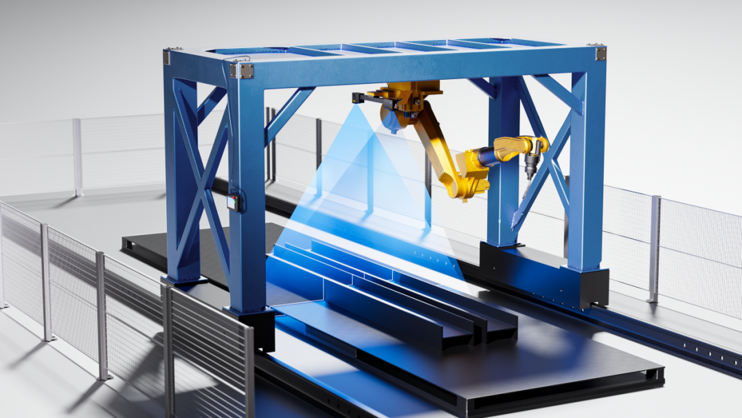 一体式3D线激光赋能大型工件检测