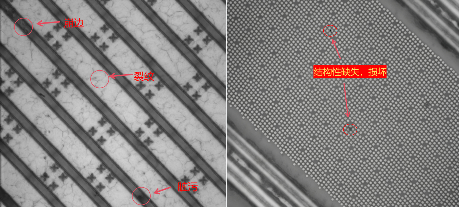 基于结构光照明的sCMOS相机显微系统用于半导体三维缺陷检测
